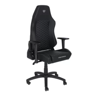 SILLA GAMER BALAM RUSH THUNDER NEAT, SOPORTE HASTA 120 KG + CLASE 3 + REPOSABRAZOS 2D, ERGONÓMICA + AJUSTABLE 180, NYLON, AZENDER NEGRO